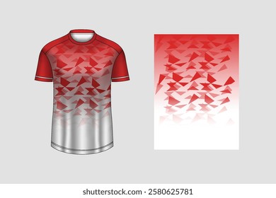 Sport Jersey Design Template Mockup Design