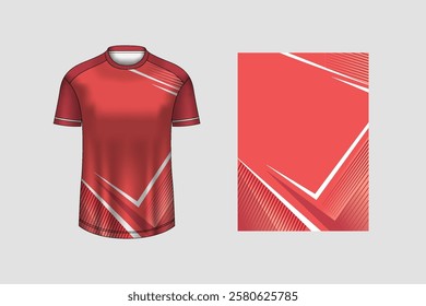 Sport Jersey Design Template Mockup Design