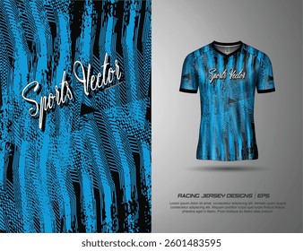 Sport jersey design template mockup