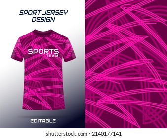 Sport Jersey Fabric Design Soccer Team Uniform Mockup Football Club Ready to Print Garment