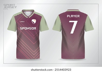 sport jersey for football and soccer shirt template