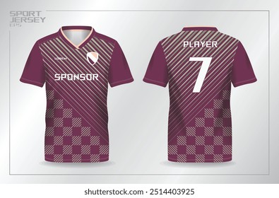 sport jersey for football and soccer shirt template