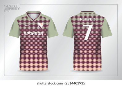 sport jersey for football and soccer shirt template