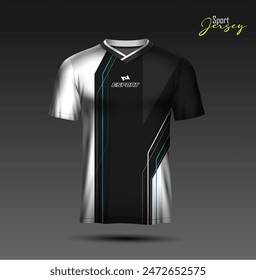 Sport jersey modern design full editable