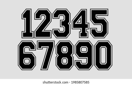 Basketball jersey with number Royalty Free Stock SVG Vector