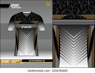 Sport Jersey Pattern Background Design Vector By Dindagea