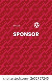 Sport jersey template design. Sport team t-shirt design. Vector illustration