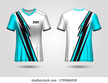 Sport Jersey Template Design Vector