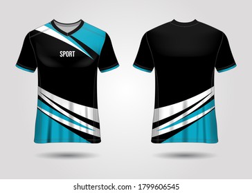 Sport Jersey Template Design Vector