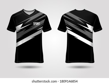 Sport Jersey Template Design Vector