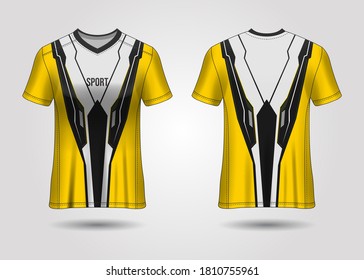 Sport Jersey Template Design Vector