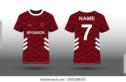 sport jersey template mockup t-shirt design