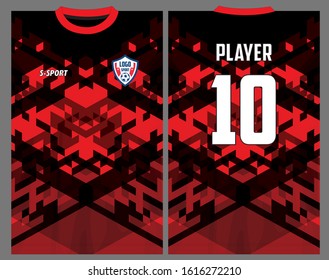 Sport Jersey Template Vector Pattern