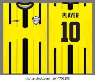 Sport Jersey Template Vector Pattern