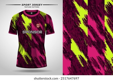 Sport jersey texture kit featuring high-performance fabric design for team uniforms and athletic apparel