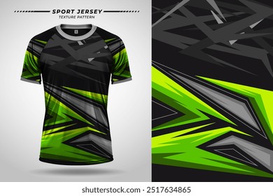 Sport jersey texture with mockup featuring detailed fabric design