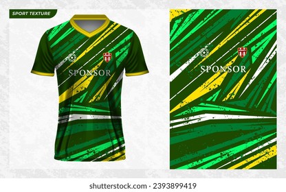 sport jersey texture pattern grunge style with 3D mockup vector illustration for sublimation