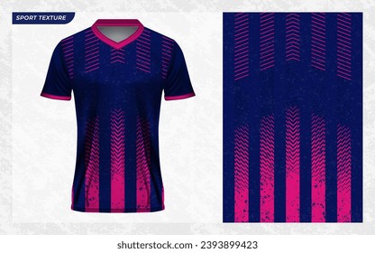 sport jersey texture pattern grunge style with 3D mockup vector illustration for sublimation