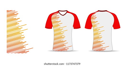 sport jersey t-shirt design vector