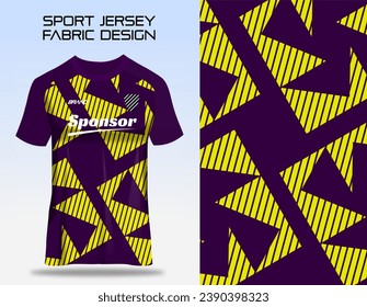 Sport jersey uniform. Fabric textile pattern Design for soccer football, badminton, volleyball and tennis club