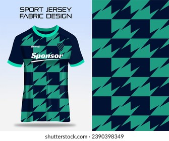 Sport jersey uniform. Fabric textile pattern Design for soccer football, badminton, volleyball and tennis club
