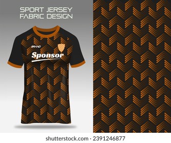 Sport jersey uniform. Fabric textile pattern Design for soccer football, badminton, volleyball and tennis club