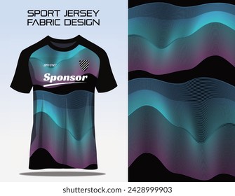Sport Jersey Uniform Fabric Textile Design for soccer football club