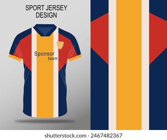 Sport Jersey Uniform Fabric Textile Design for soccer football club