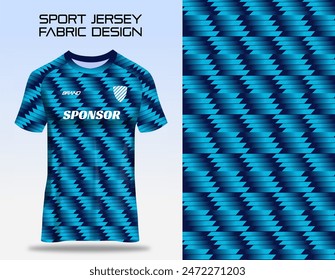 Sport jersey uniform. Fabric textile pattern Design for soccer football, badminton, volleyball, tennis, cycling, and e-sport club. Sublimation fabric printing design