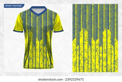 sport jersey vector 3D mockup with pattern for sublimation print textile