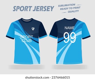 Sport Jersey Vector Design. EPS 10. 