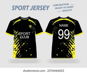 Sport Jersey Vector Design. EPS 10. 