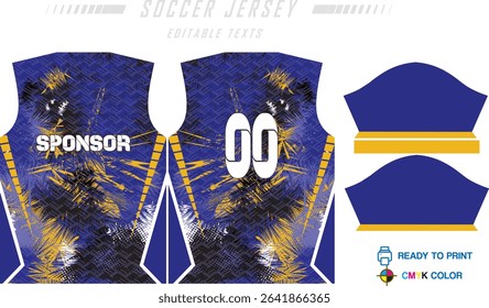 Sport jerseys abstract texture background for racing jersey, downhill, cycling, football, gaming. Sublimation printing jersey design