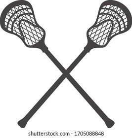 Sport Lacrosse Crossed Lacrosse Stick Vector Stock Vector (Royalty Free ...