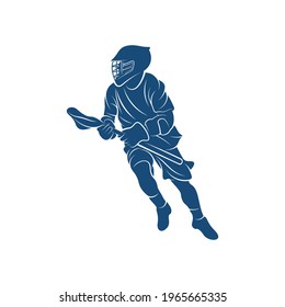 Sport Lacrosse design vector illustration, Creative Lacrosse logo design concept template, symbols icons