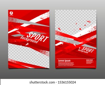 sport Layout , template Design, Abstract Background, Dynamic Poster, Brush Speed Banner, grunge ,Vector Illustration.