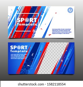 Sport Layout , template Design, Abstract Background, Dynamic Poster, Brush, Speed Banner, grunge ,Vector Illustration.