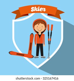 sport lifestyle design, vector illustration eps10 graphic 
