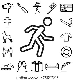 sport. lifestyle icon set