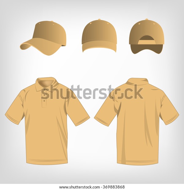 light brown polo shirt