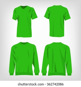 lime green shirt