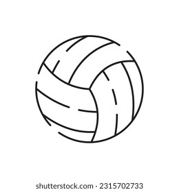 Sport line icons. Sports items and games vector Illustrations ball. Health lifestyle and sign