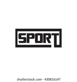 Sport Logo Stock Vector (Royalty Free) 430816147