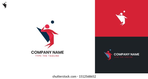 Sport logo - All elements on this template are editable with vector software, suitable for Sport Logo Business / Industry.