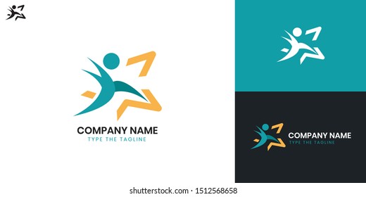 Sport logo - All elements on this template are editable with vector software, suitable for Sport Logo Business / Industry.