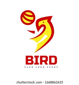 sport logo Bird Ball for your activities