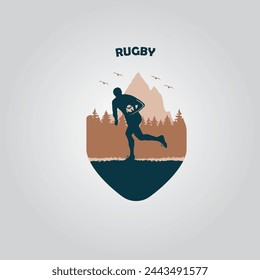 Sport logo illustration design vector graphic of template, sign and symbol