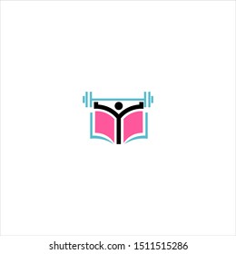 Sport logo of modern abstract vector