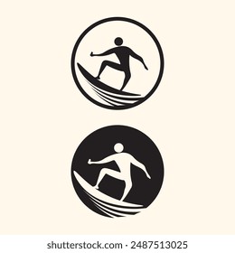 Sport logo and Sports icon design symbol people illustration vector 
