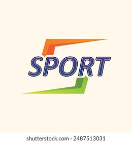 Sport logo and Sports icon design symbol people illustration vector 